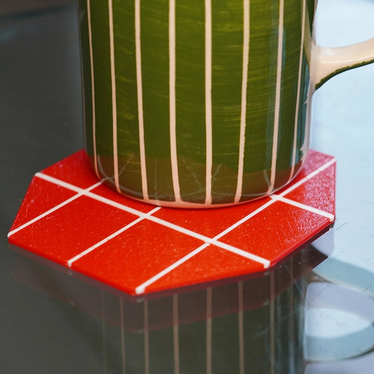 a coaster inspired by the Margate Lido