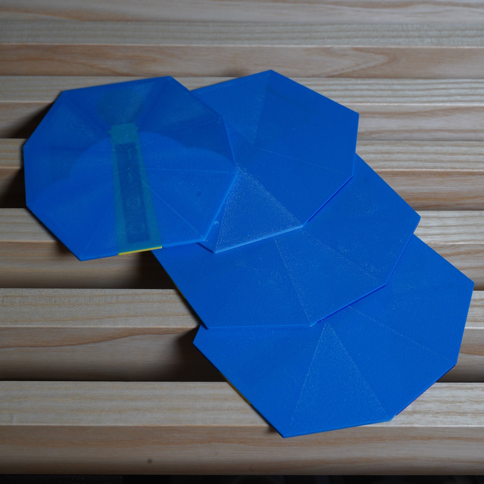 the back of Lido coasters