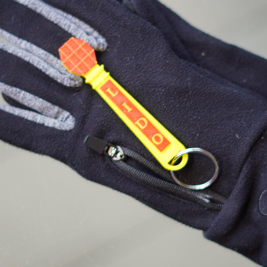 key fob, branded Margate Lido